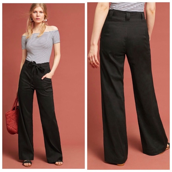 Anthropologie Pants - NWT ANTHROPOLOGIE Melody Wide-Leg Pants Size 26